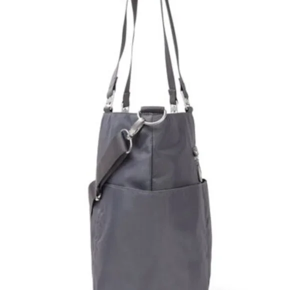 New With Tags Baggallini Women’s Austin Tote in Shadow (Dark Gray) - Picture 3 of 5